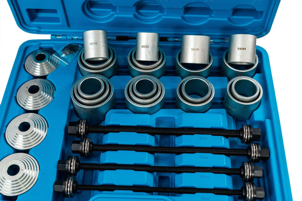 Presa universala bucse si rulmenti 28 piese cu axe filetate - Bjc tools