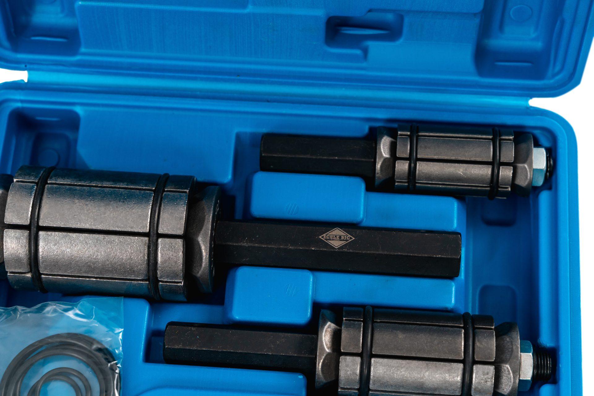 Trusa largit tevi, Set de 3 buc. pentru extindere teava de evacuare - Bjc tools