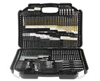 Set trusa burghie biti tubulare lemn fier beton 246 piese - Bjc tools