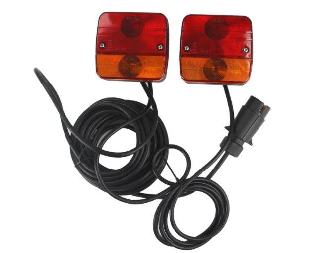 Set lumini semnalizare remorci auto cu priza remorca - Bjc tools