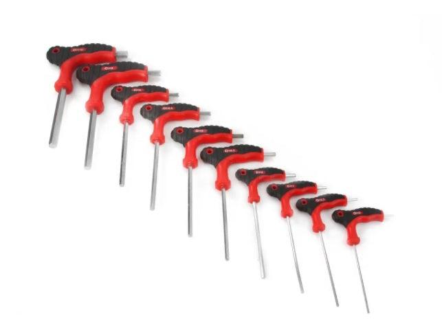 Set chei imbus hexagon cu maner și suport 10 piese 2mm - 10mm - Bjc tools