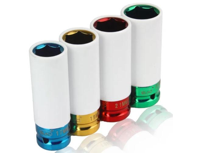 Set trusa Tubulare de impact cu protectie pentru jante aluminiu Profi - Bjc tools