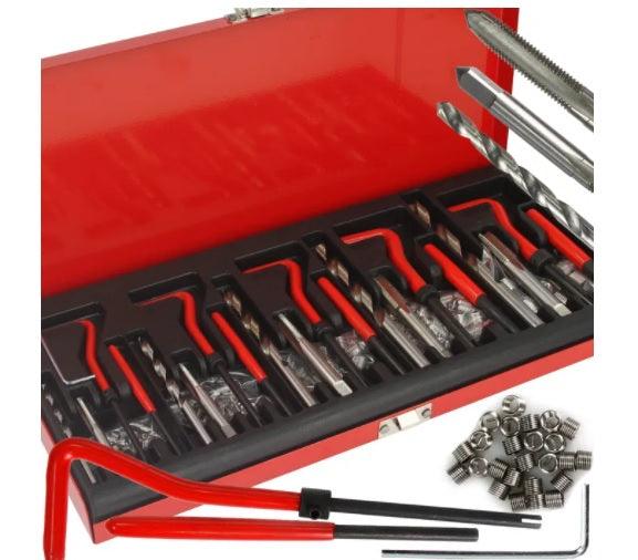 Trusa reparat filete stricate cu insertie metalica M5 M6 M8 M10 M12 - Bjc tools