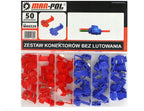 Set conectori electrici rapizi 50 piese - Bjc tools