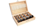 Set Freze lemn 15 - 35 mm 5 piese - Bjc tools