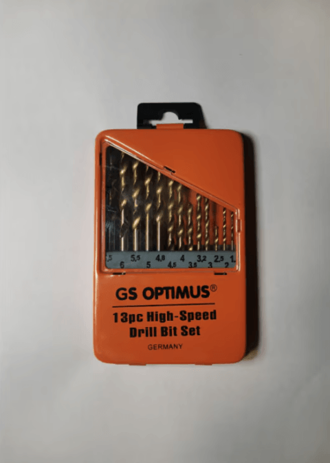 Set 13 burghii spirale HSS Ø 1.5 -6.5 mm - Bjc tools