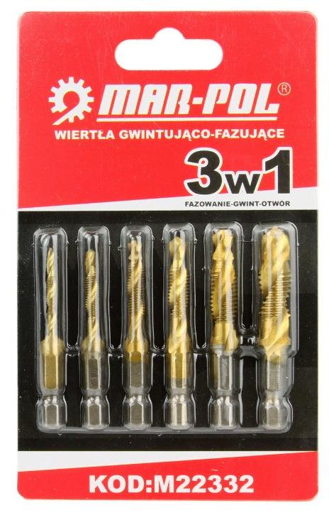 Set profesional burghie filetante - Bjc tools Imagine principală a produsului