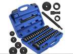 Trusa adaptoare presa montare demontare rulmenti bucse 52piese 18-74mm - Bjc tools