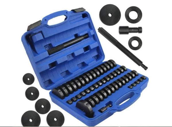 Trusa adaptoare presa montare demontare rulmenti bucse 52piese 18-74mm - Bjc tools