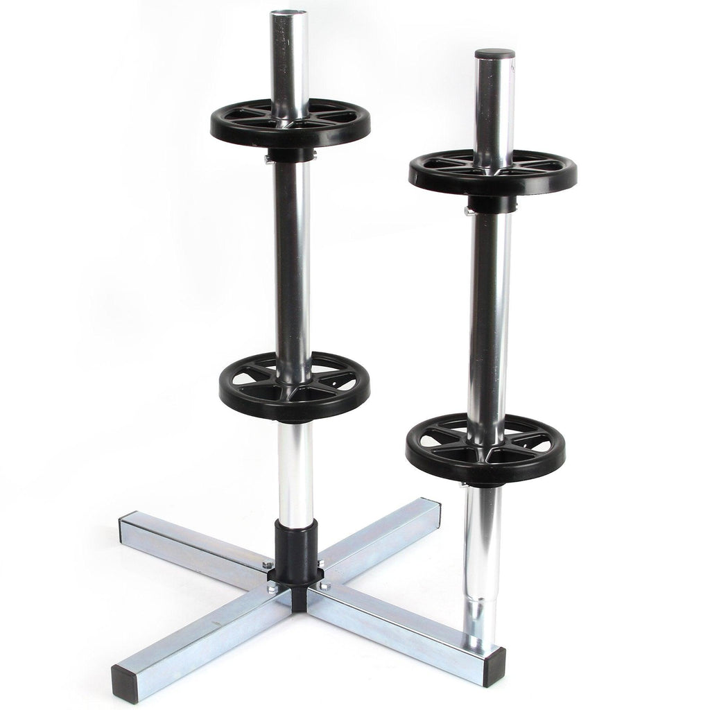 Stand/Suport de 4 roti pneuri jante anvelope latime max 235mm - Bjc tools