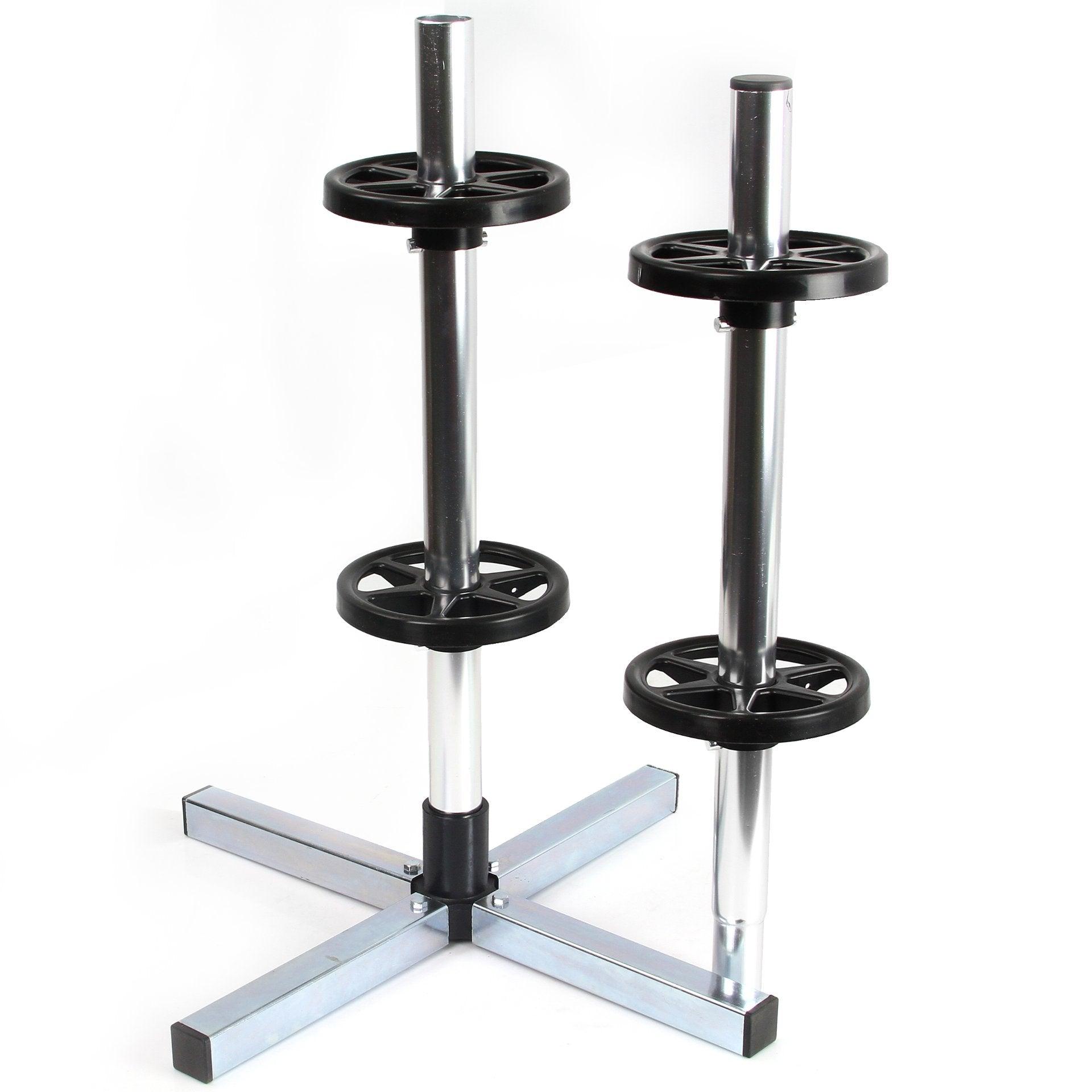 Stand/Suport de 4 roti pneuri jante anvelope latime max 235mm - Bjc tools