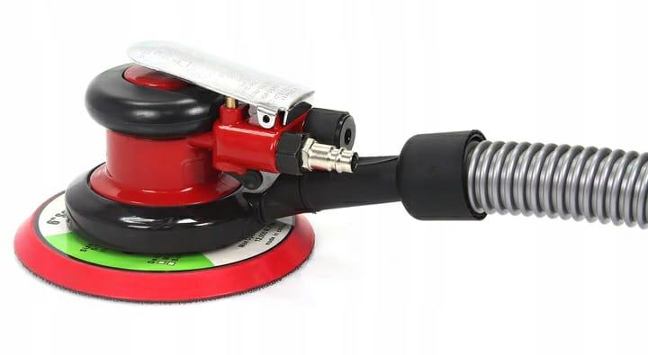 Slefuitor pneumatic orbital 2 discuri incluse 125mm + 150mm - Bjc tools