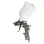 Set unelte pneumatice 18 piese. Pistol de vopsit, suflat aer, spălat, manometru, furtun si accesorii - Bjc tools