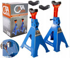 Set 2 capre echipate cu protectie cauciuc 6 Tone - Bjc tools