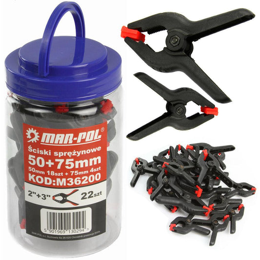 Set de cleme cu arc 22 de piese - Bjc tools