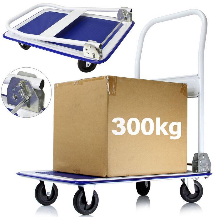 Cărucior-platformă transport 300 KG - Bjc tools