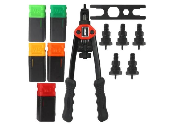 Clește nituit piulite M3 M4 M5 M6 M8 Piulite nituibile - Bjc tools Imagine principală a produsului