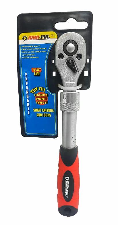 Cheie clichet 1/4 cu maner telescopic - Bjc tools Imagine principală a produsului