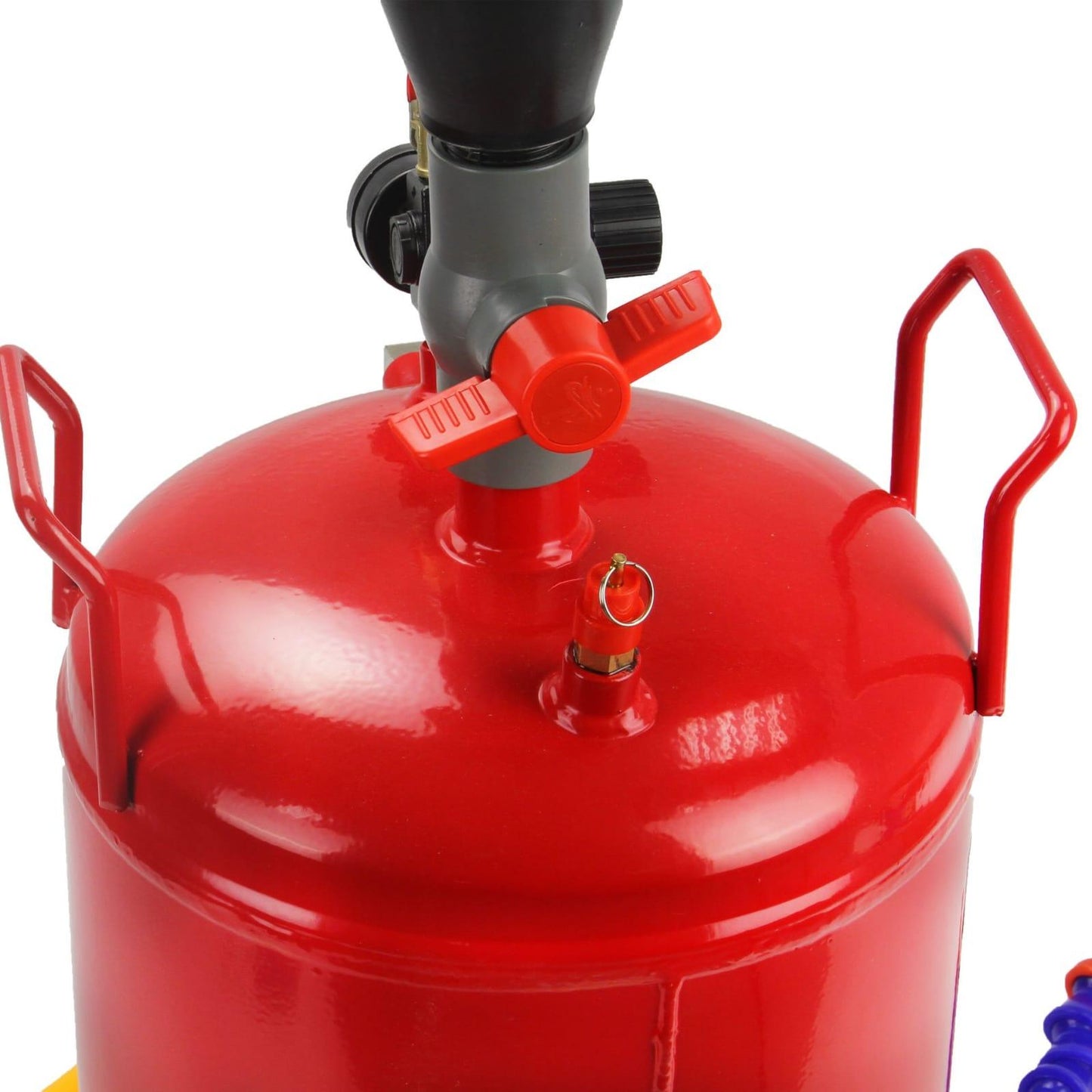 Distribuitor/Pompa de bagat ulei pneumatică 10 litri in motoare , cutii de viteze etc. - Bjc tools