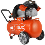 Compresor aer comprimat profesional, 50 litri, 2 pistoane, 10 bari, 395L/min 3HP (Produs resigilat) - Bjc tools