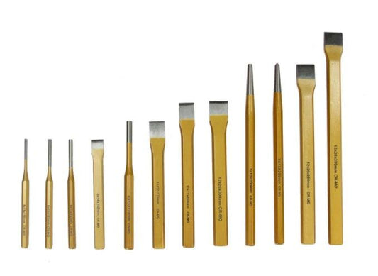 Set dalti si dornuri 12 piese - Bjc tools