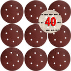 Disc abraziv cu gauri pentru slefuitor 150mm granulatie 40 - Bjc tools