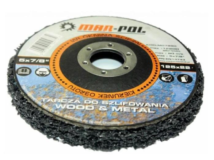 Disc abraziv 125mm lemn si metal - Bjc tools Imagine principală a produsului