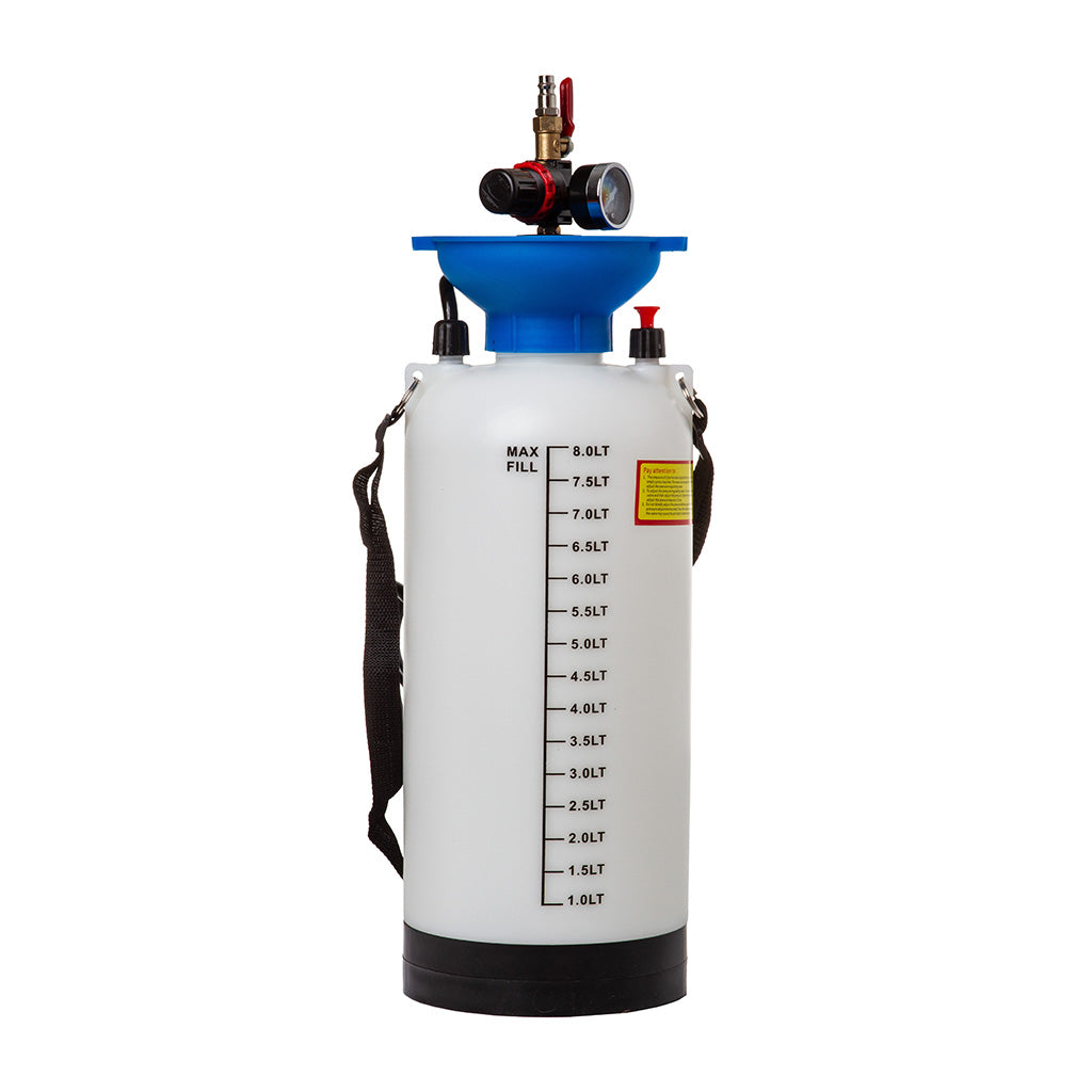 Distribuitor ulei pneumatic 8 litri, pompa de bagat ulei motor cutii de viteze