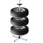 Stand/Suport de 4 roti pneuri jante anvelope latime max 235mm - Bjc tools