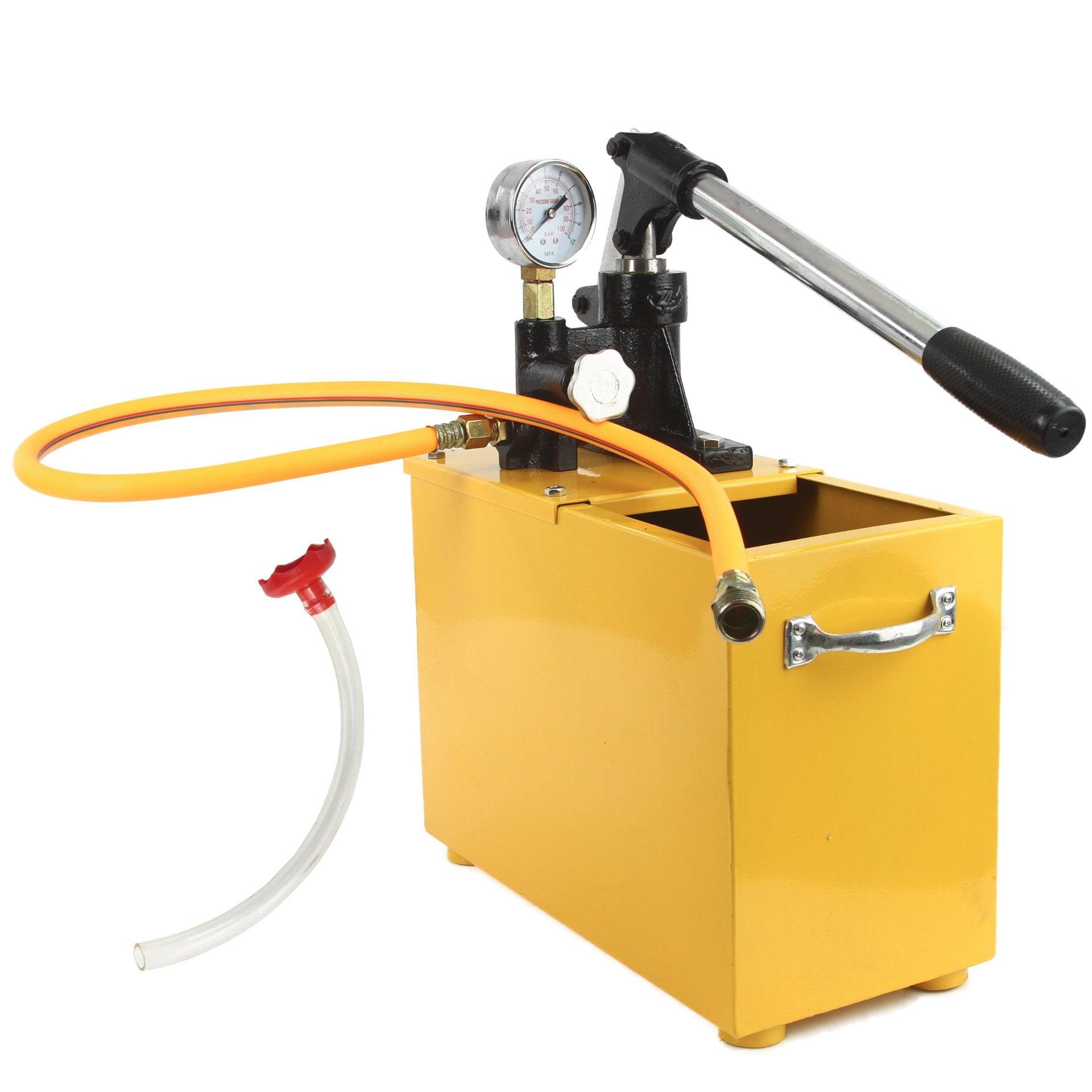 Pompa umplere si testare scurgeri instalatii sanitare - Bjc tools