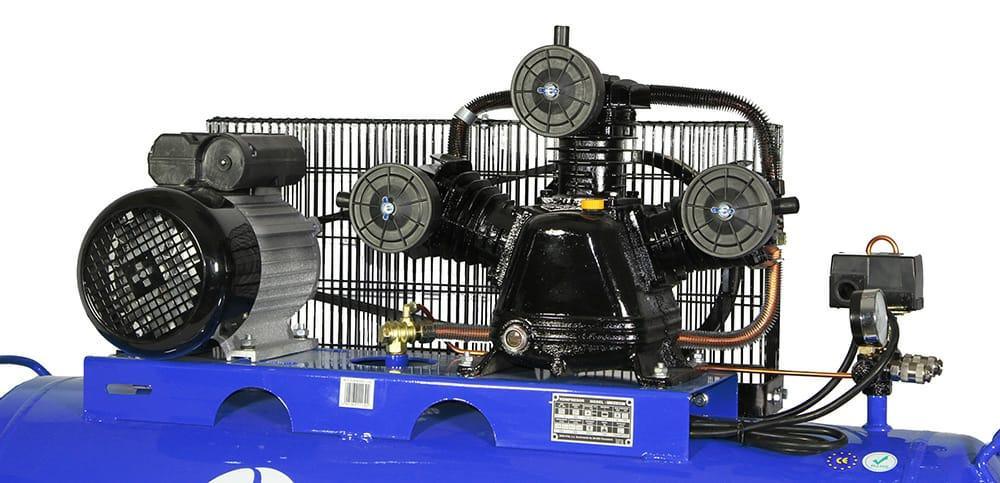 Compresor aer comprimat 150 litri 230v 500L/min 3 pistoane Imagine secundară a produsului