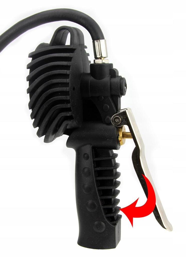 Pistol profesional de umflat roti cu aer cu manometru 0-12bari - Bjc tools