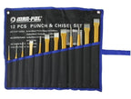 Set dalti si dornuri 12 piese - Bjc tools