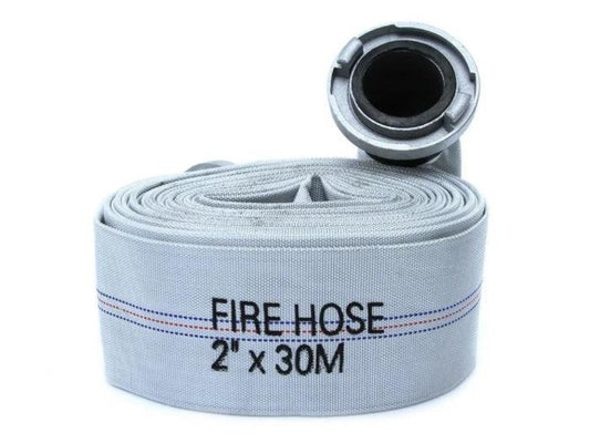 Furtun apa irigatii pompieri 2 toli 30 metri 2" 52mm cuple incluse - Bjc tools