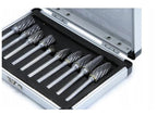 Set Freze carbura de metal tungsten wolfram profesionale 10 piese - Bjc tools