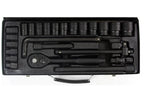 Trusa scule tubulare de forta 24 piese 1/2 12 laturi profesionala - Bjc tools