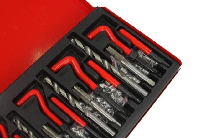 Trusa reparat filete stricate cu insertie metalica M5 M6 M8 M10 M12 - Bjc tools