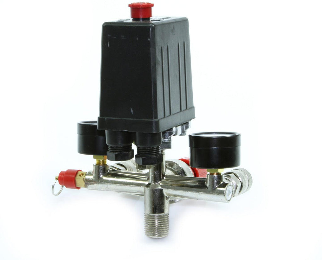 Kit presostat manometru regulator de presiune - Bjc tools