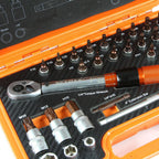 Set cheie dinamometrica 1/4 5-25Nm 32 piese - Bjc tools