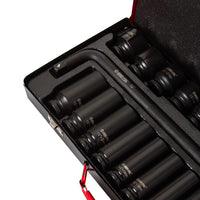 Set chei tubulare 1/2”lungi și scurte 8-32MM 35 buc