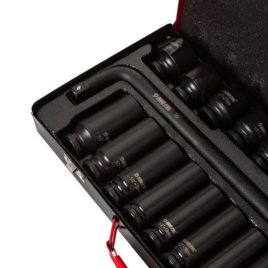 Set chei tubulare 1/2”lungi și scurte 8-32MM 35 buc