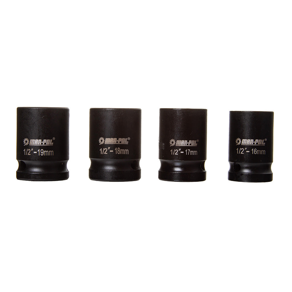 Set chei tubulare 1/2”lungi și scurte 8-32MM 35 buc