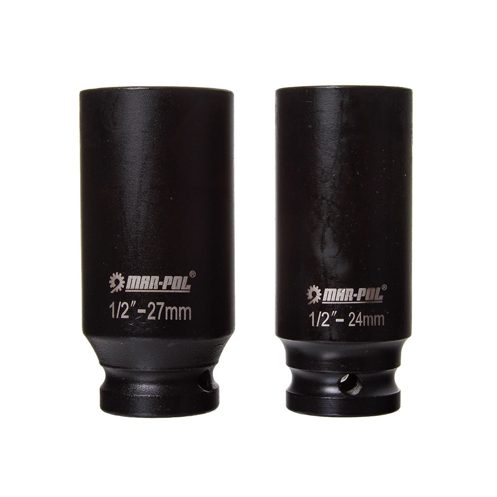 Set chei tubulare 1/2”lungi și scurte 8-32MM 35 buc