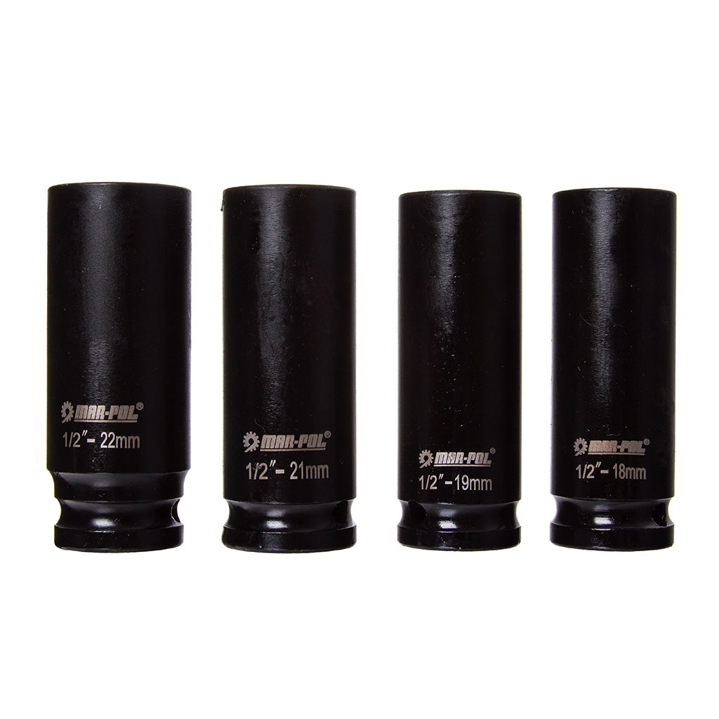 Set chei tubulare 1/2”lungi și scurte 8-32MM 35 buc