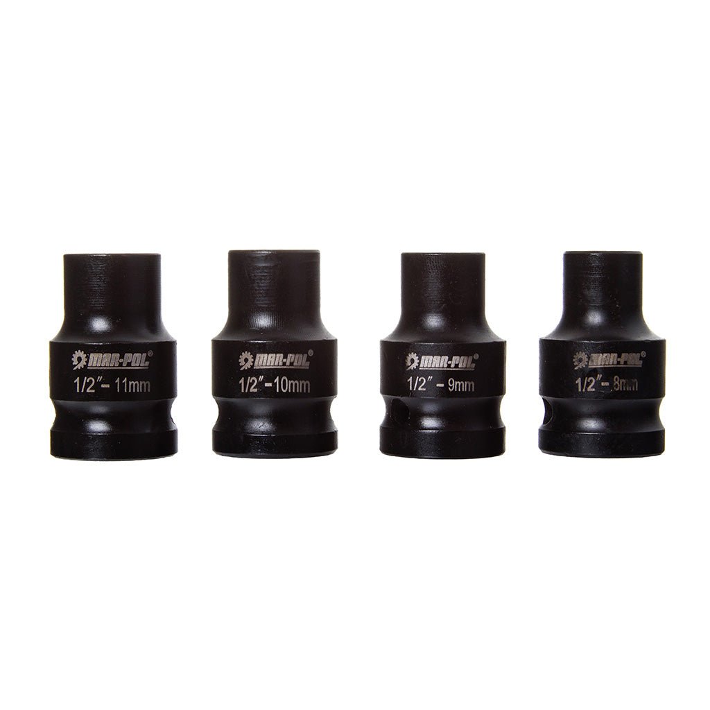 Set chei tubulare 1/2”lungi și scurte 8-32MM 35 buc