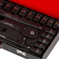 Trusa chei tubulare 1/2"24 piese bihexagonale 8-32 mm