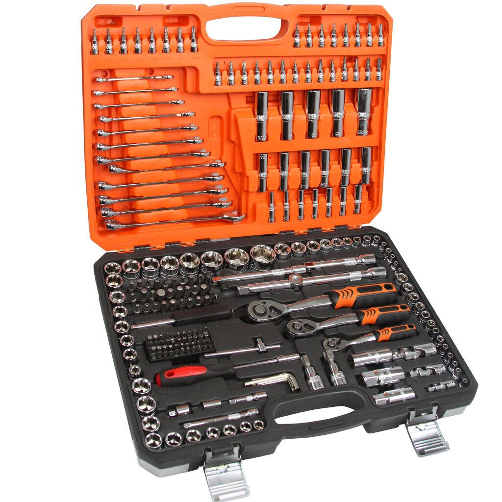 TRUSA SCULE 216 PIESE PROFESIONALA - Bjc tools Imagine principală a produsului