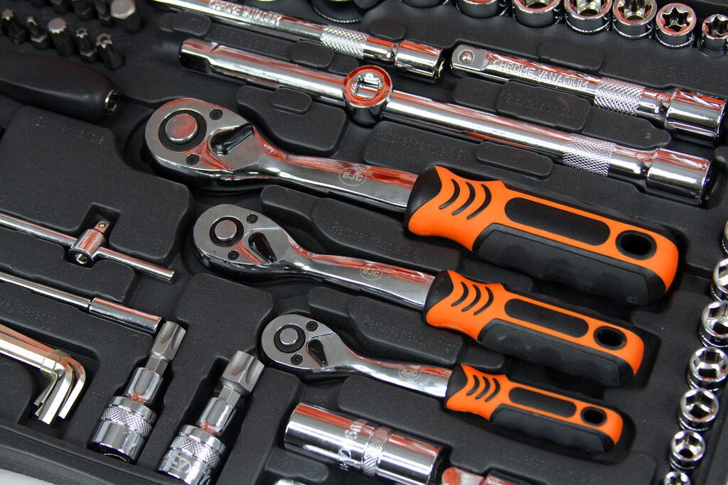 TRUSA SCULE 216 PIESE PROFESIONALA - Bjc tools