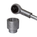 Trusa chei tubulare 21 piese bihexagonale 19-50 mm 3/4 12 laturi