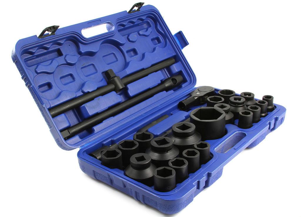 Trusa tubulare camion 26 buc 3/4" și 1" - Bjc tools Imagine principală a produsului